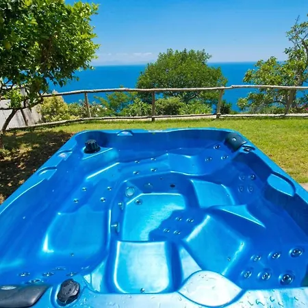 Sweet With Outdoor Unheated Whirlpool Tub Holiday home Praiano