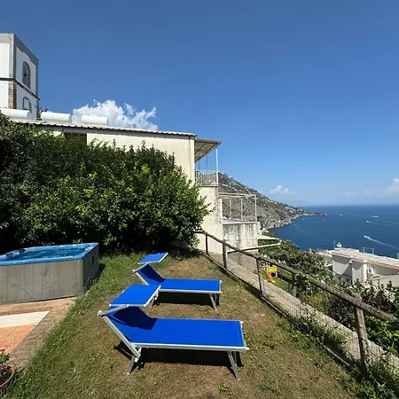 Sweet With Outdoor Unheated Whirlpool Tub Holiday home Praiano